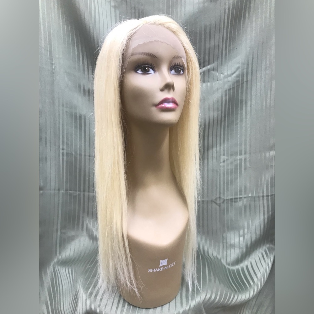 Girlfriend Lace Front Virgin Human Hair Blonde Wig- 24 inches